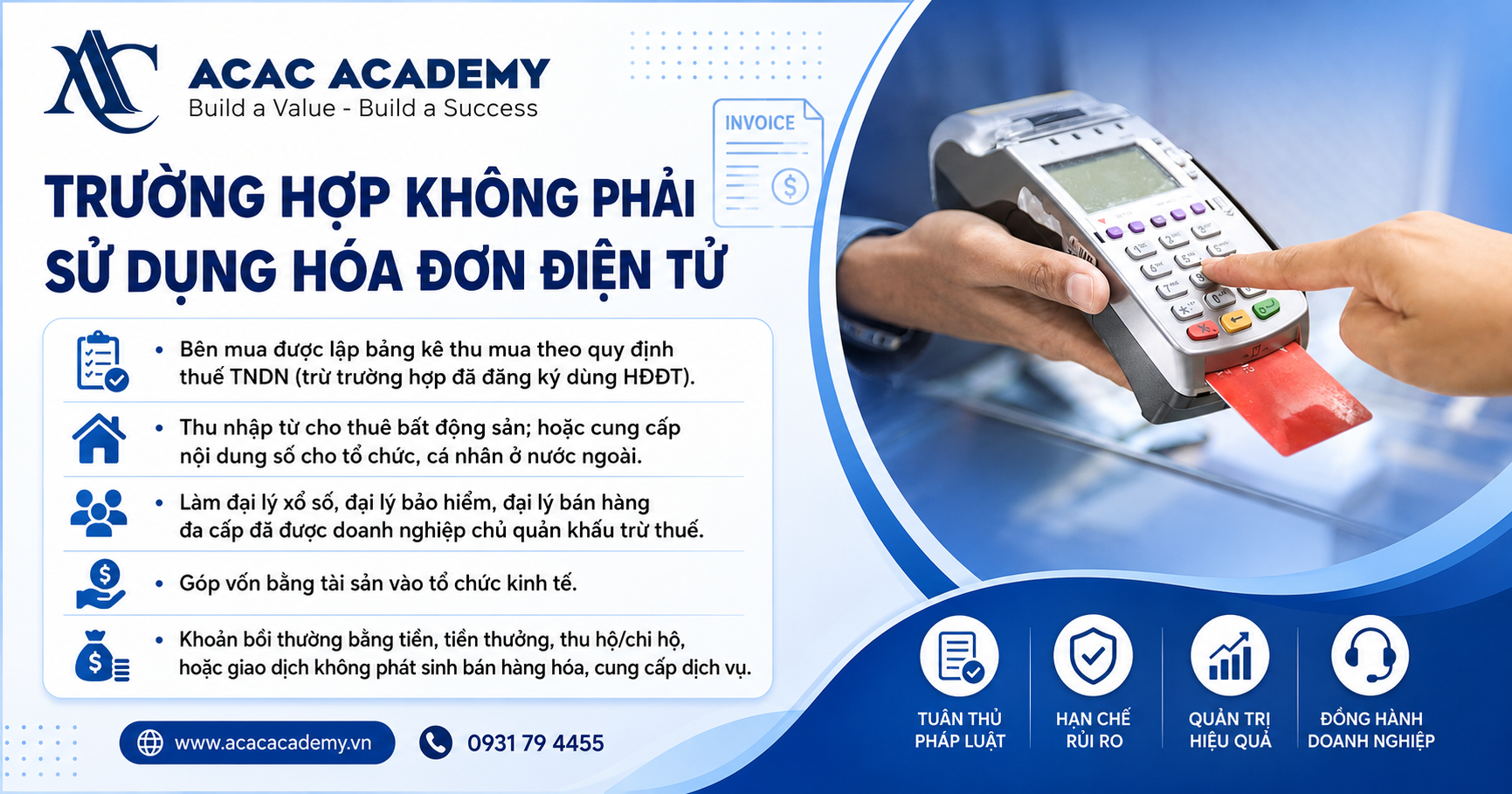 lưu ý hộ kinh doanh xuất hoá đơn