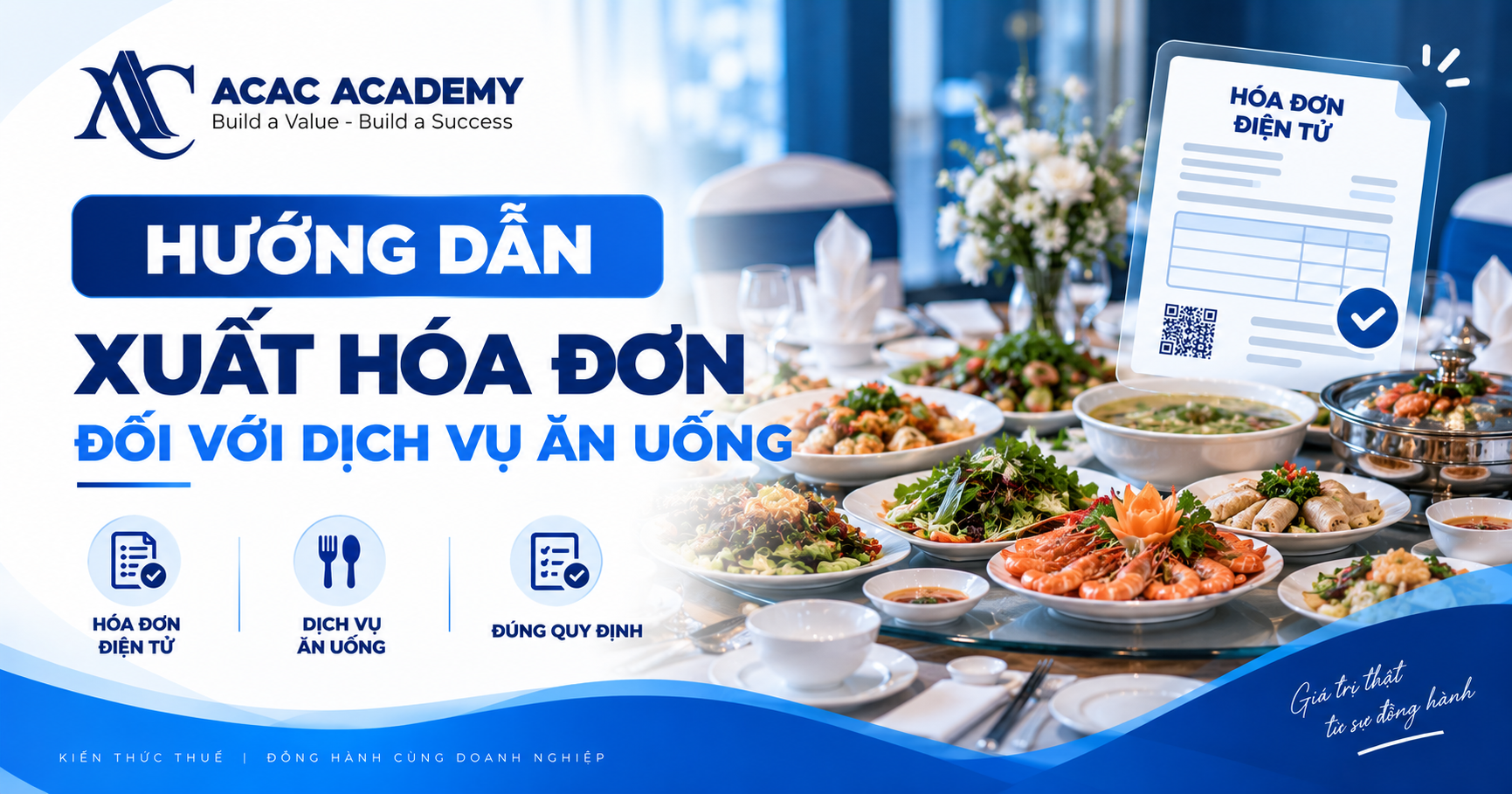 Hướng Dẫn Xuất Hóa Đơn Đối Với Dịch Vụ Ăn Uống