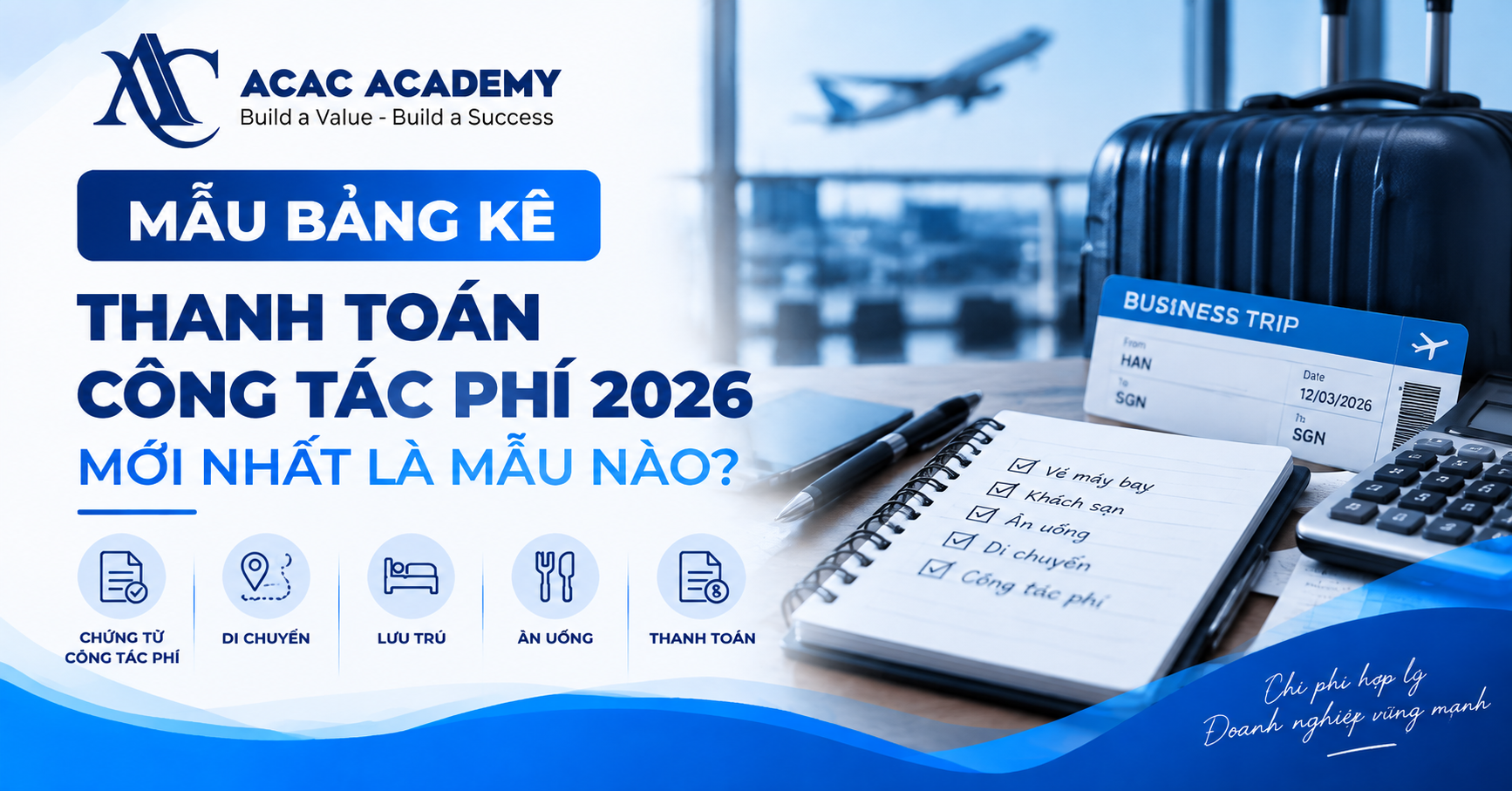 Mẫu Bảng Kê Thanh Toán Công Tác Phí 2026 Mới Nhất Là Mẫu Nào?