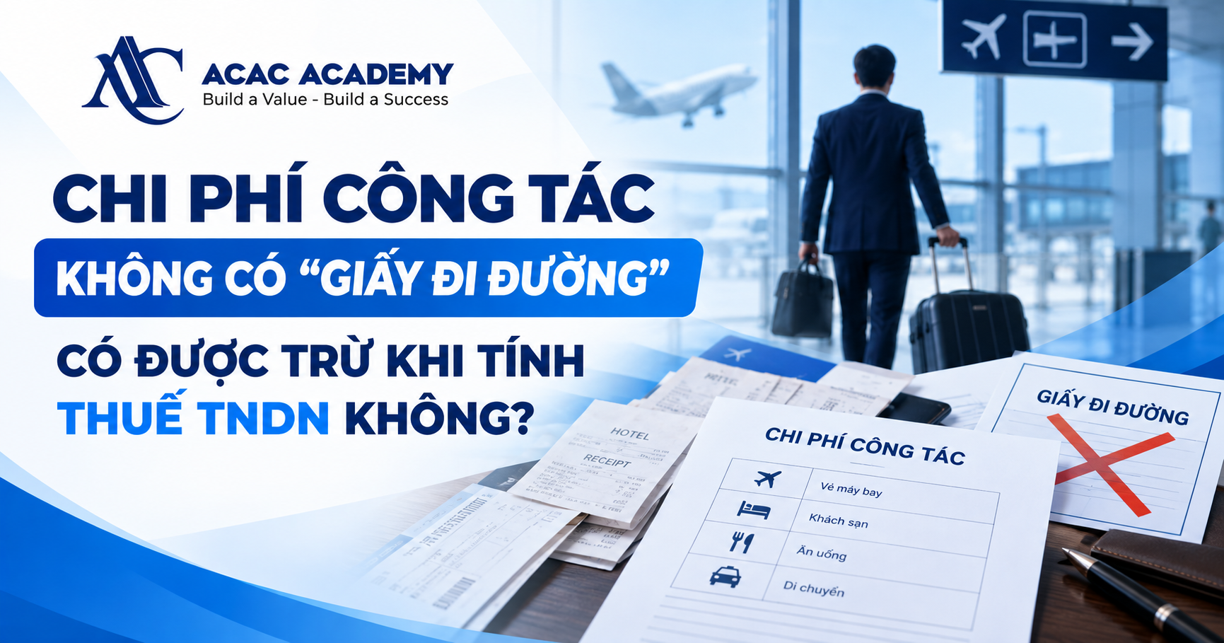 Chi Phí Công Tác Không Có "Giấy Đi Đường" Có Được Trừ Khi Tính Thuế TNDN Không?