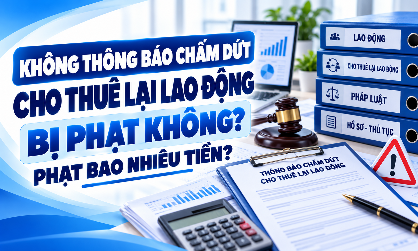Không thông báo chấm dứt cho thuê lại lao động bị phạt bao nhiêu tiền?