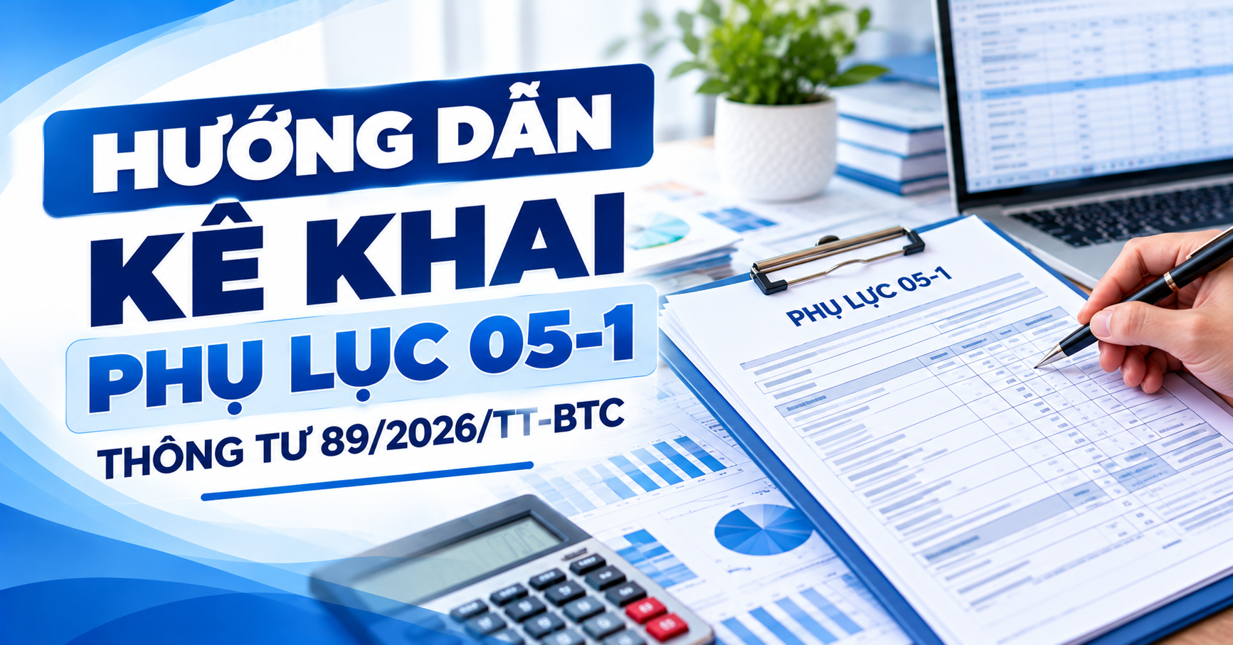 Hướng Dẫn Kê Khai Phụ Lục 05-1 Thông Tư 89/2026/TT-BTC